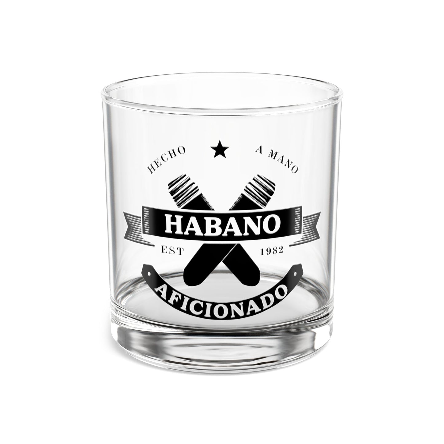 Habana Aficionado Whisky Glass, 10oz