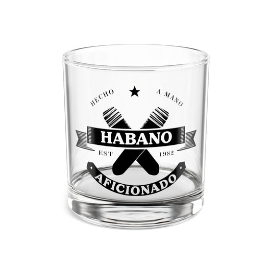 Habana Aficionado Whisky Glass, 10oz