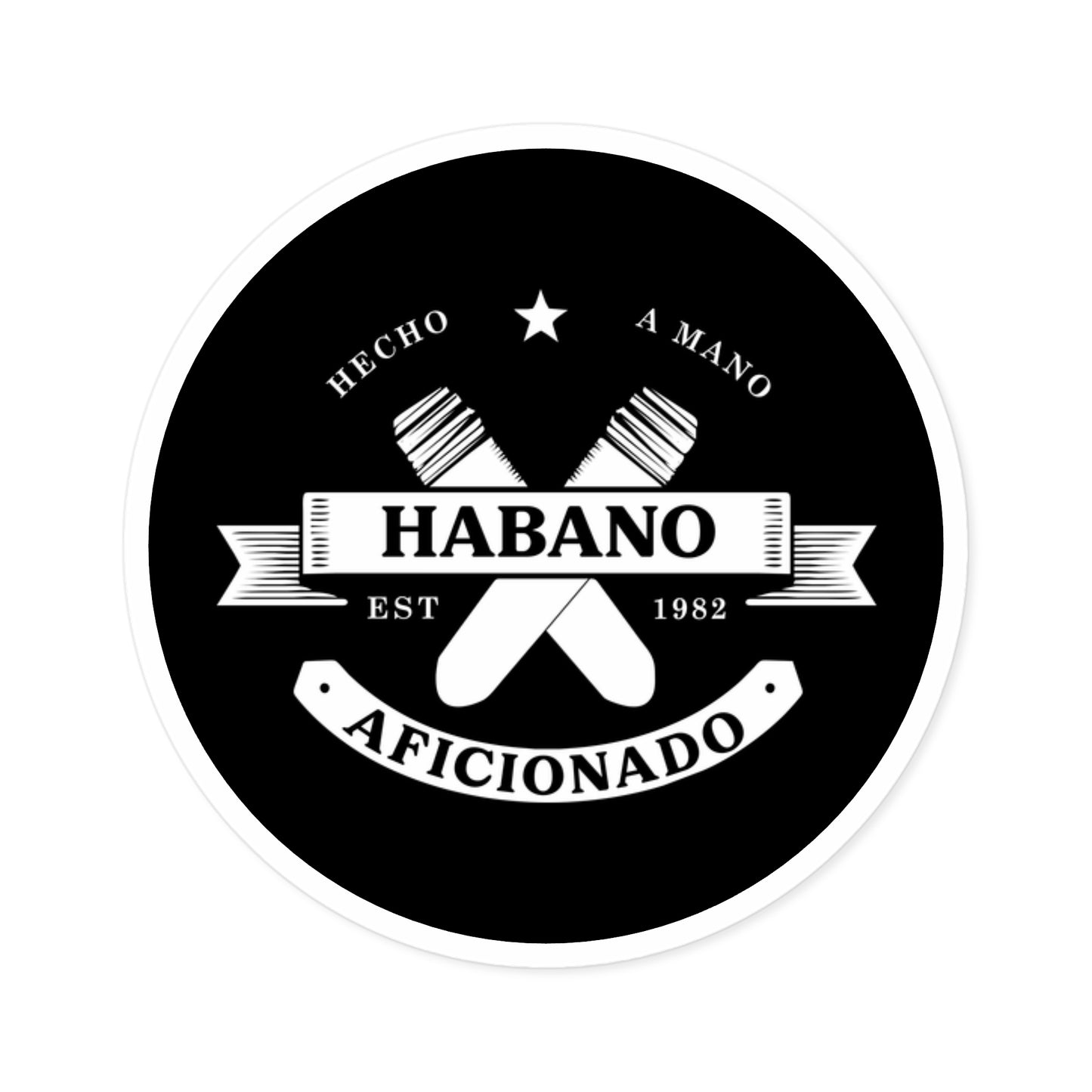 Habano Aficionado Sticker