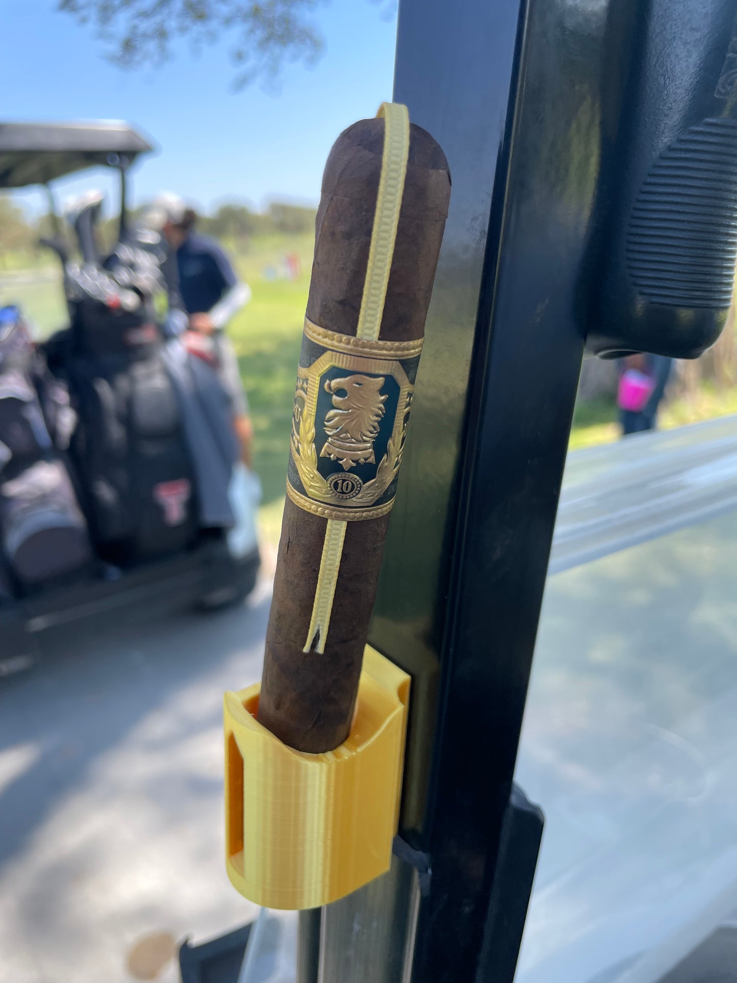 3D Printed Golf Cart Cigar Holder