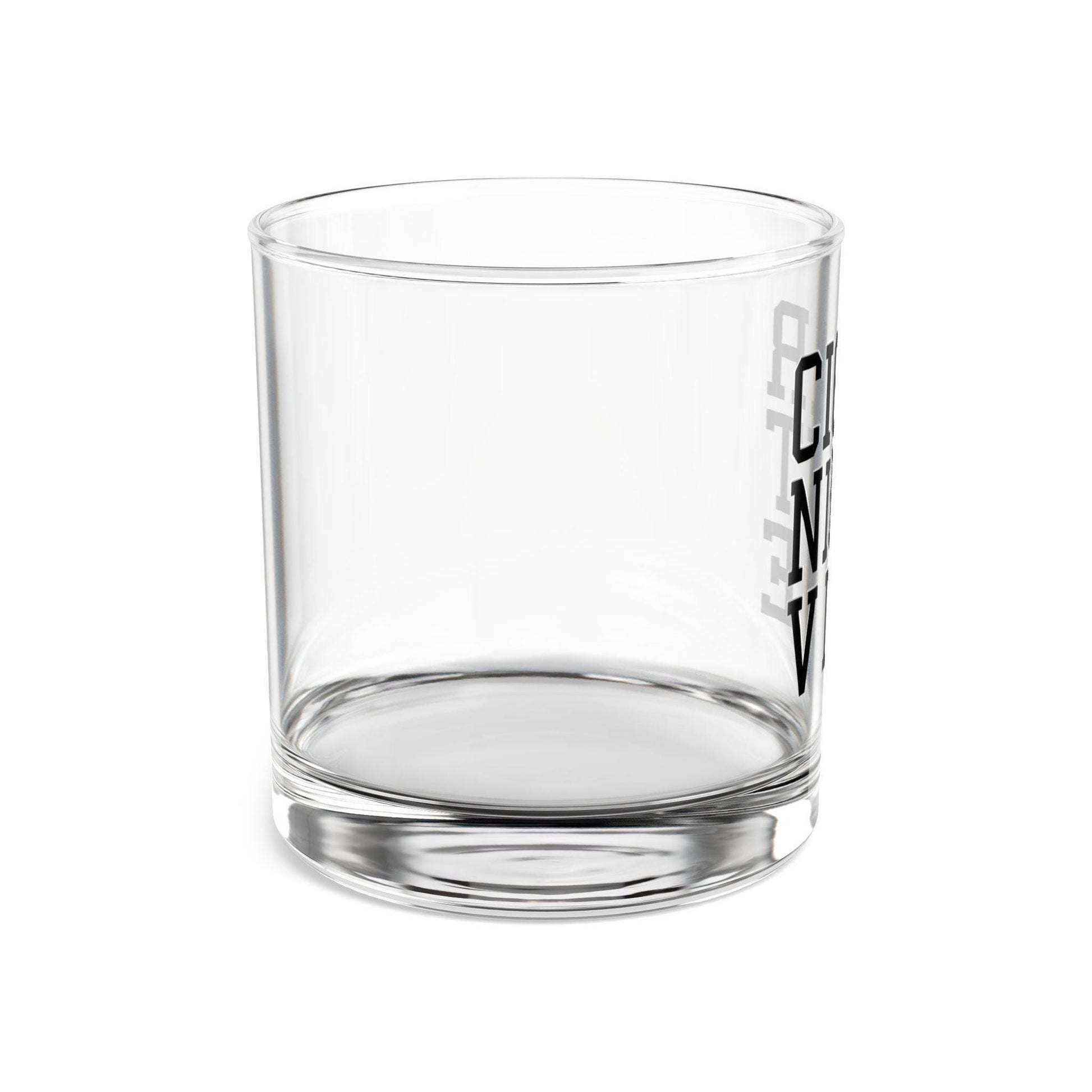 Cigar Night Vibe Whiskey Glass, 10oz