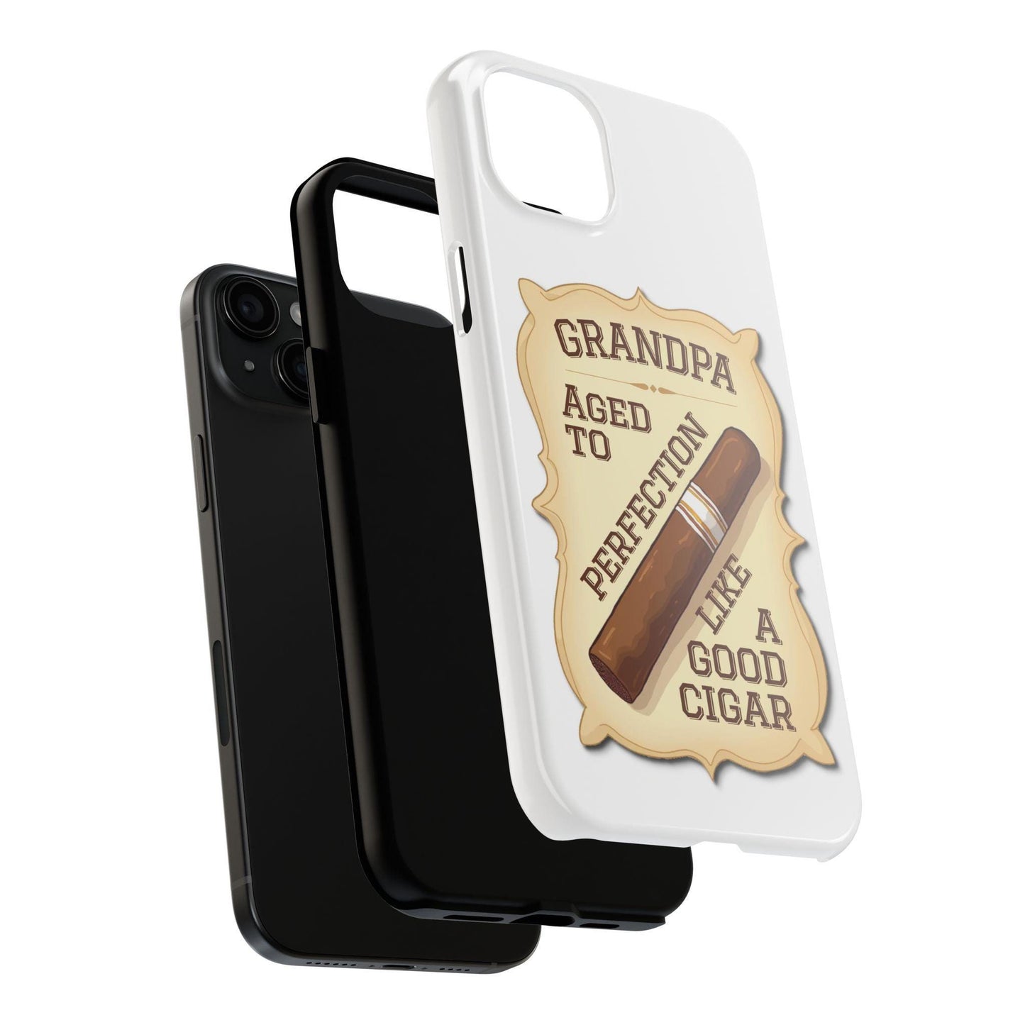 Grandpa &quot;Aged to Perfection&quot; Tough Phone Cases