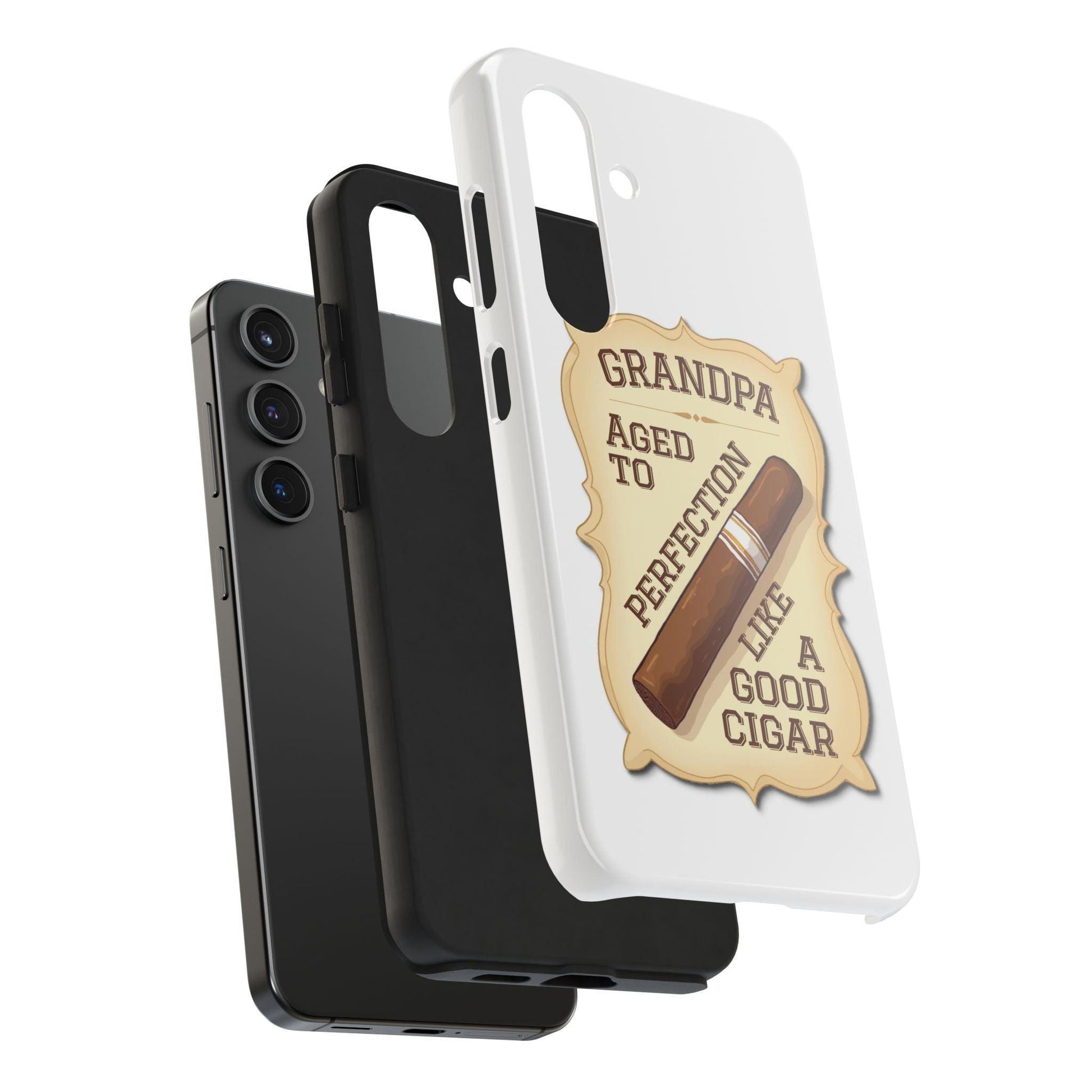 Grandpa &quot;Aged to Perfection&quot; Tough Phone Cases