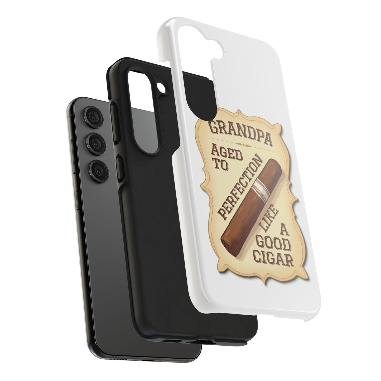 Grandpa &quot;Aged to Perfection&quot; Tough Phone Cases