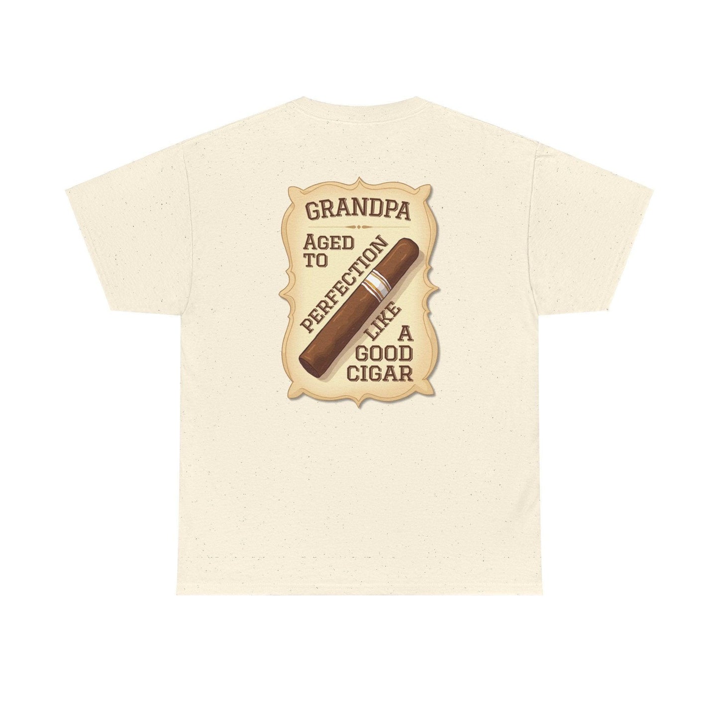 Grandpa Aged to Perfection Heavy Cotton Tee