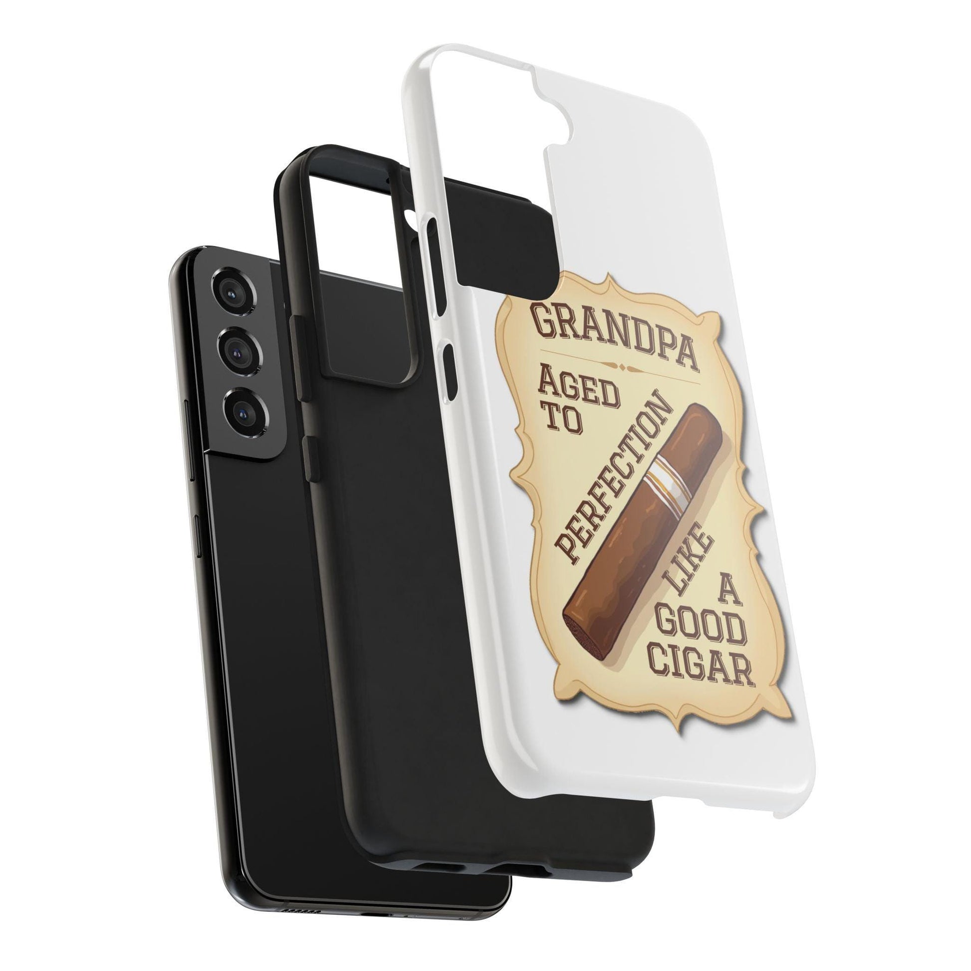 Grandpa &quot;Aged to Perfection&quot; Tough Phone Cases