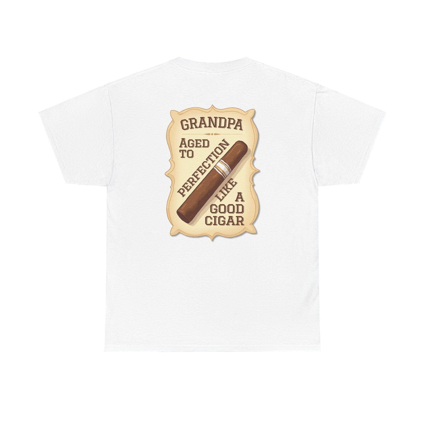 Grandpa Aged to Perfection Heavy Cotton Tee